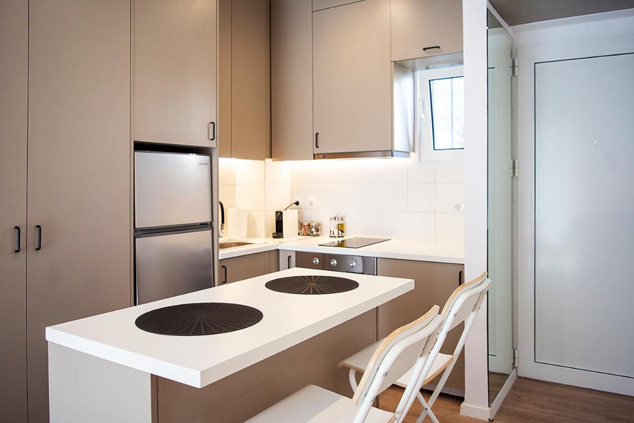 Stylish Modern Studio, Chalkida Centre, Seaside Lägenhet Exteriör bild